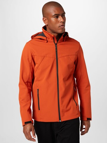 ICEPEAK Outdoorjas 'BRIMFIELD' in Oranje: voorkant