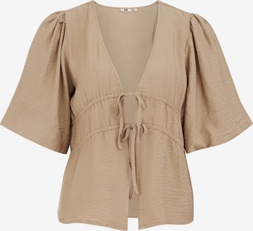 smėlio WE Fashion Palaidinė: priekis