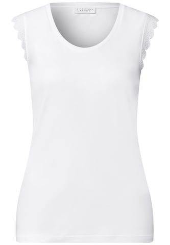 Street One Studio Shirt in White: front