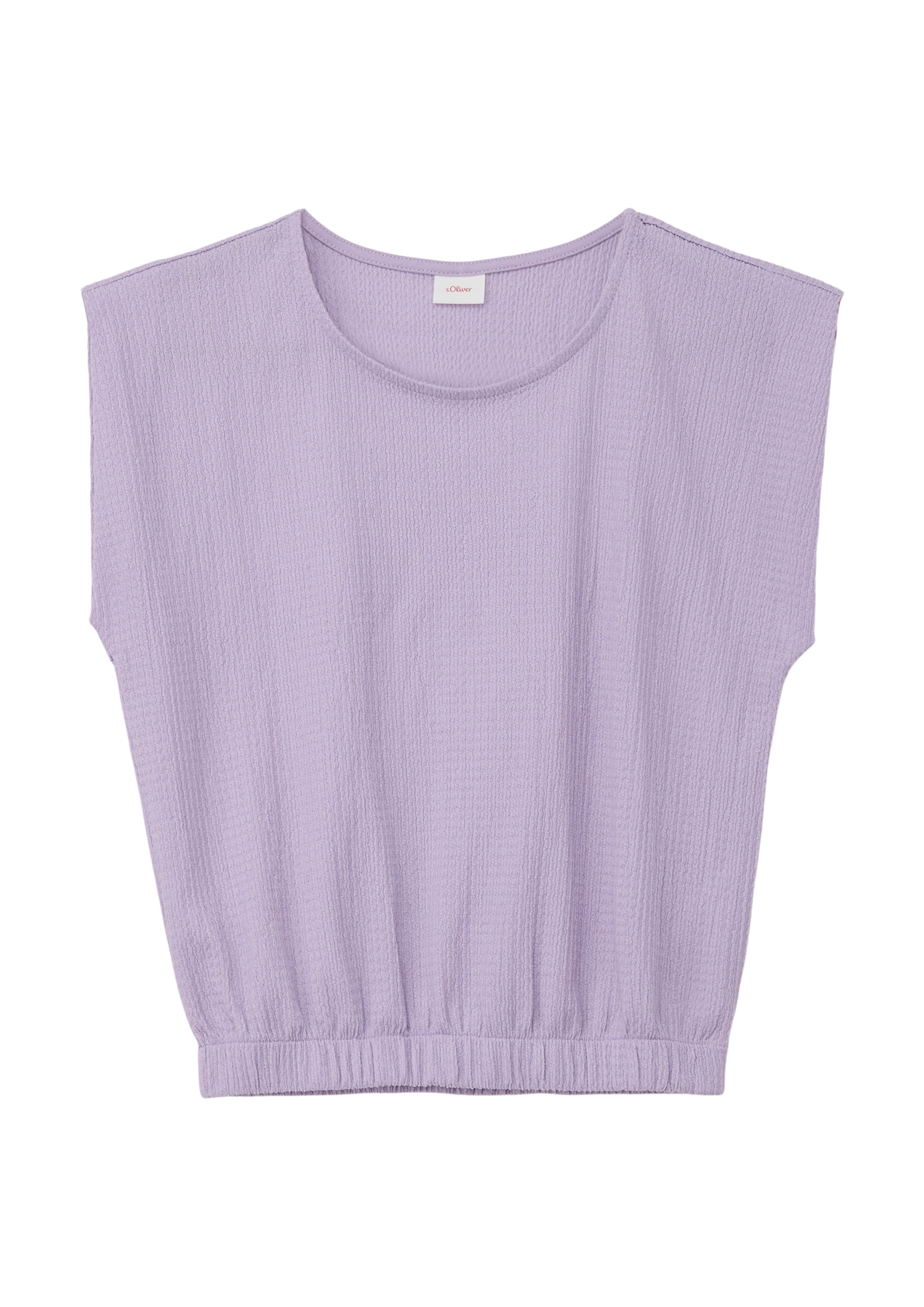 T-Shirt s.Oliver en violet : devant