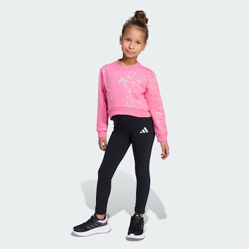 ADIDAS SPORTSWEAR - Fato de treino em rosa: frente