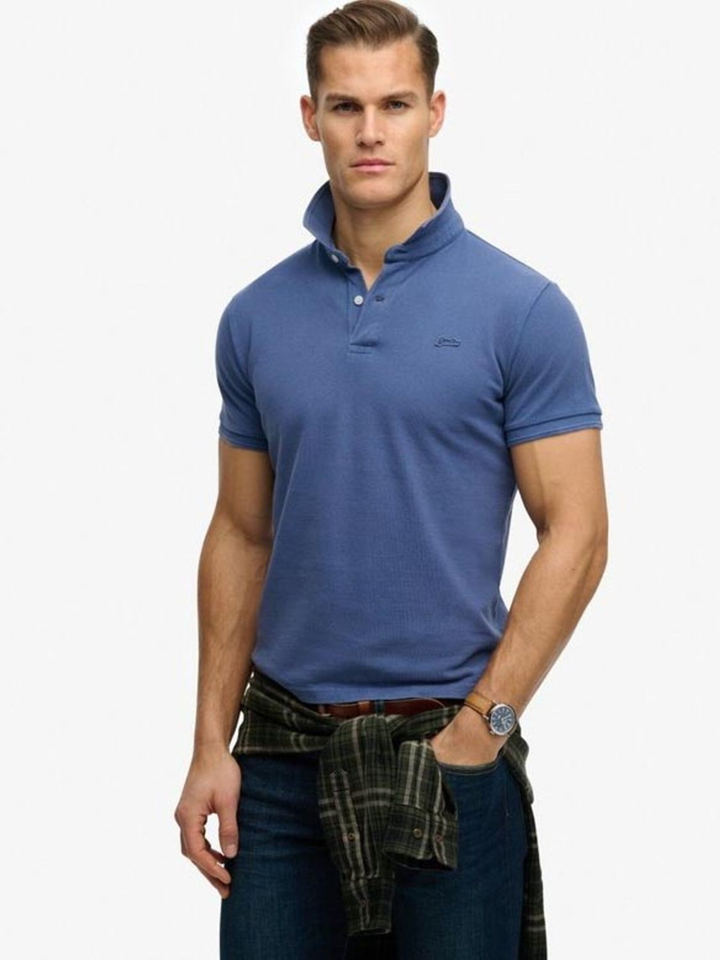 Superdry Shirt‌‌‌‌ in Blau: Vorderseite