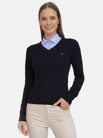 Sir Raymond Tailor Sweater 'Marino' in Blue: front