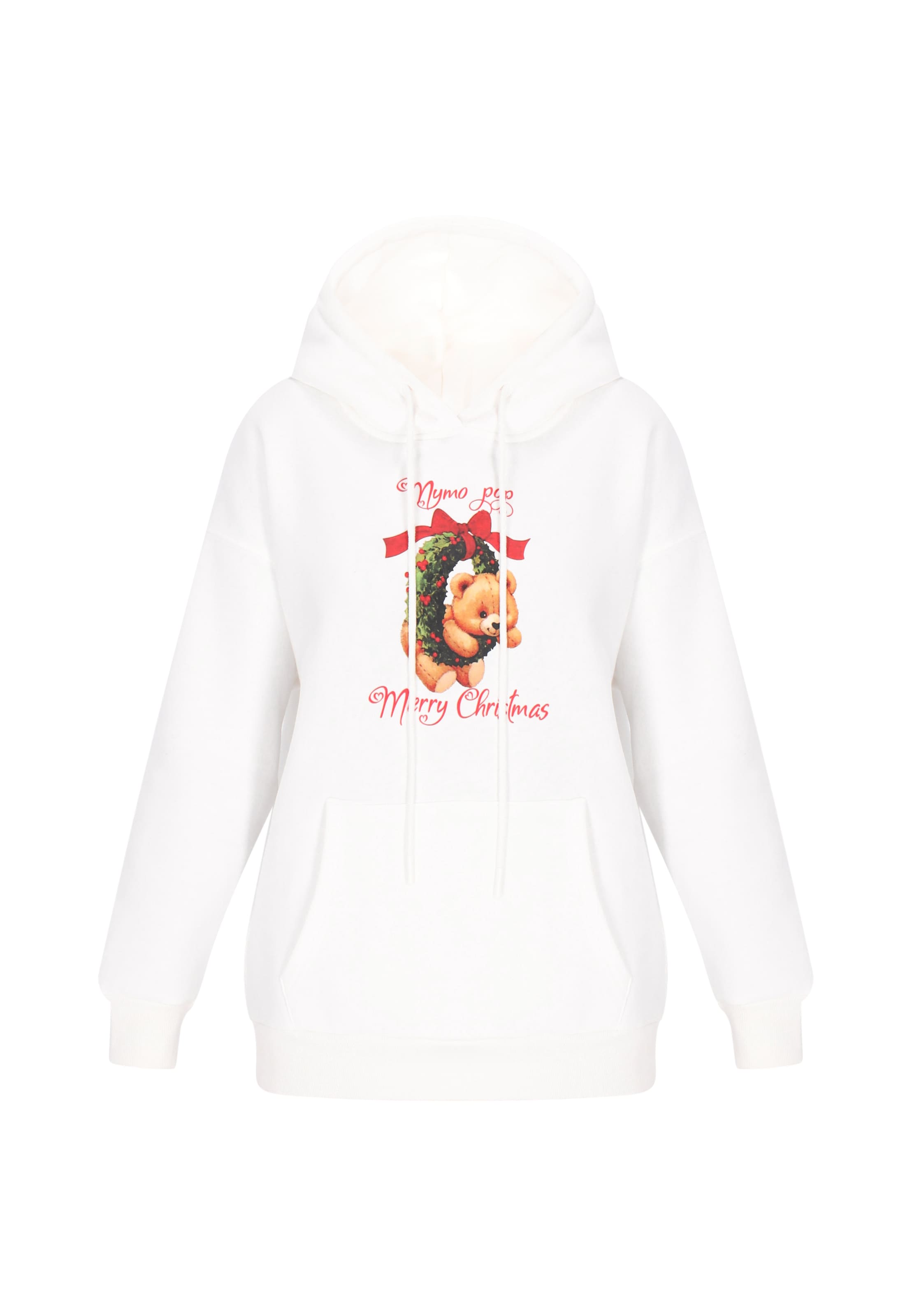 MYMO - Sudadera 'Pop' en blanco: frente