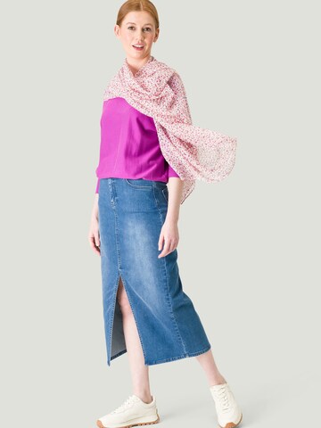 zero Schal in Pink