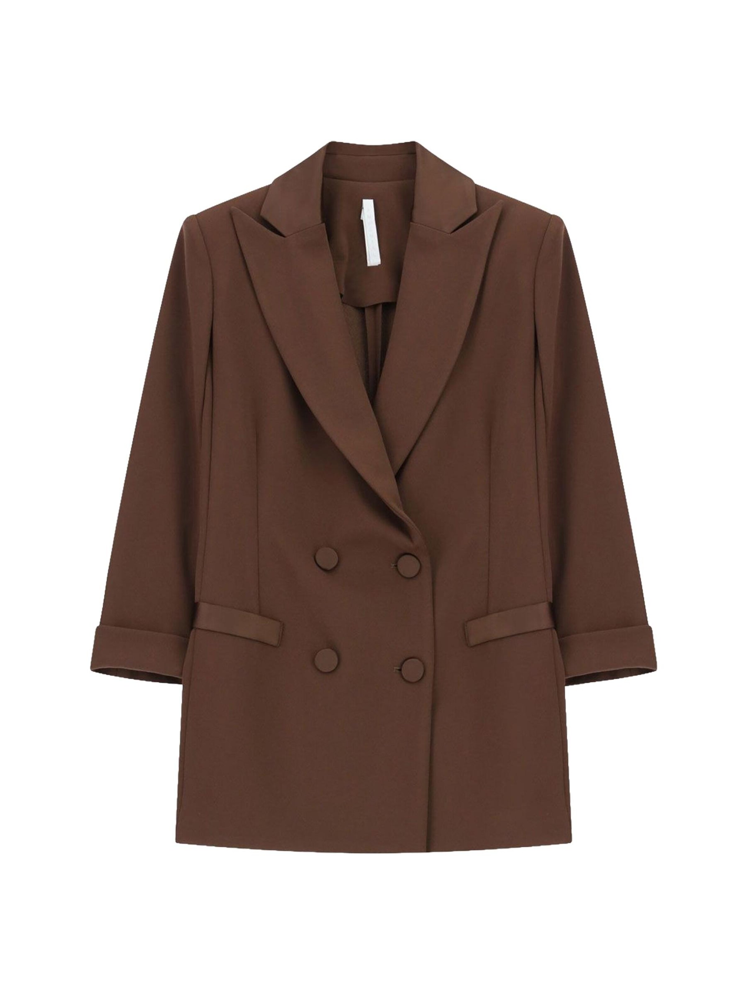 IMPERIAL Blazer 'IMPERIAL GIACCA DOPPIOPETTO 3/4'‌‌‌‌‌‌‌‌‌‌ in Braun: Vorderseite