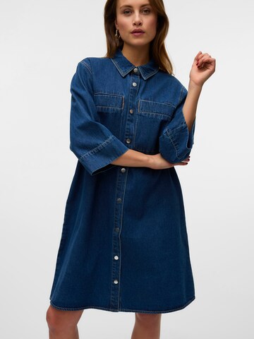 VERO MODA - Vestido camisero 'VMMIGGA' en azul