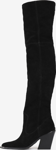 Bottes de cowboy ' New-Kole ' BRONX en noir : devant