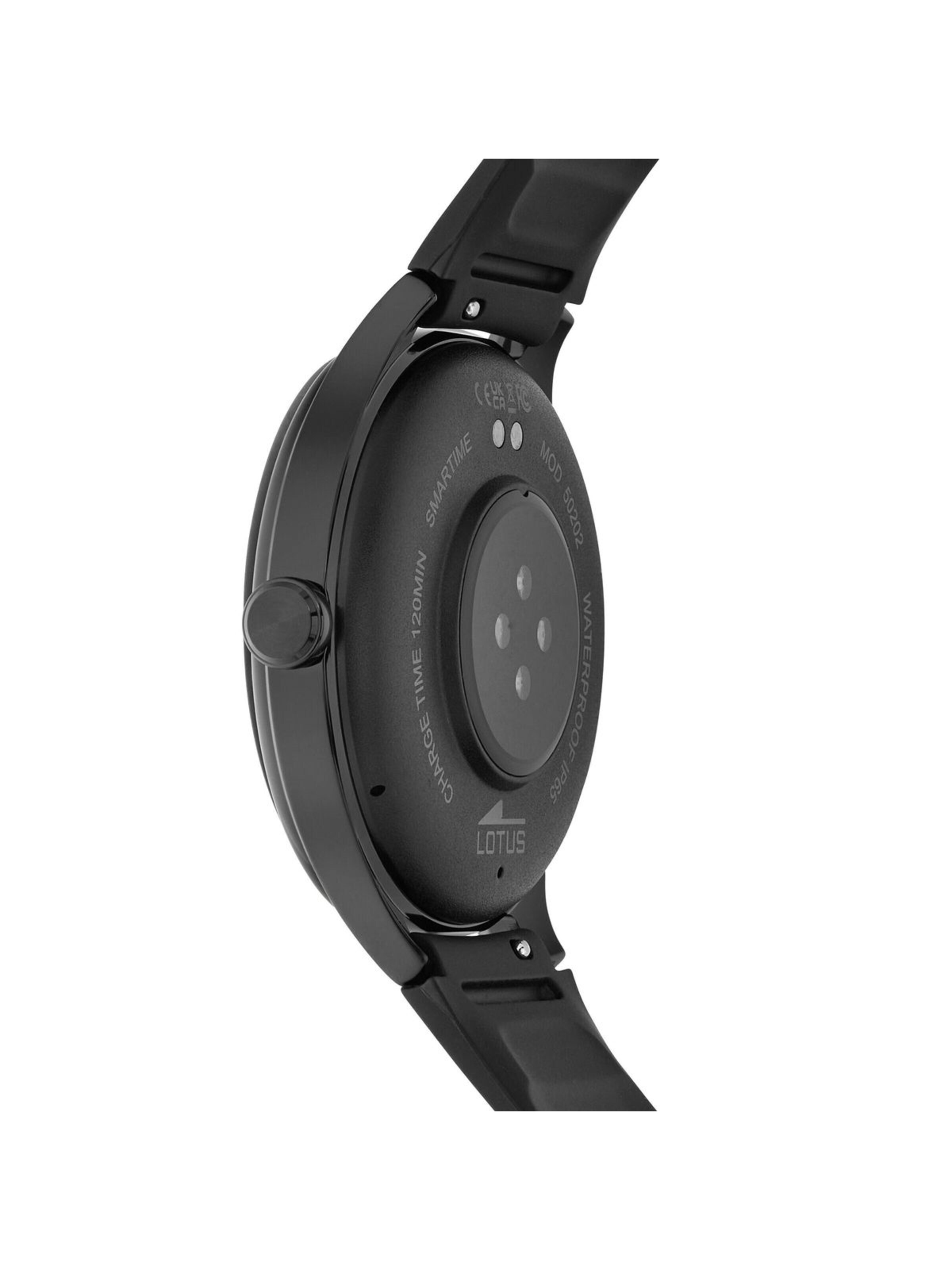 Montre digitale Lotus en noir