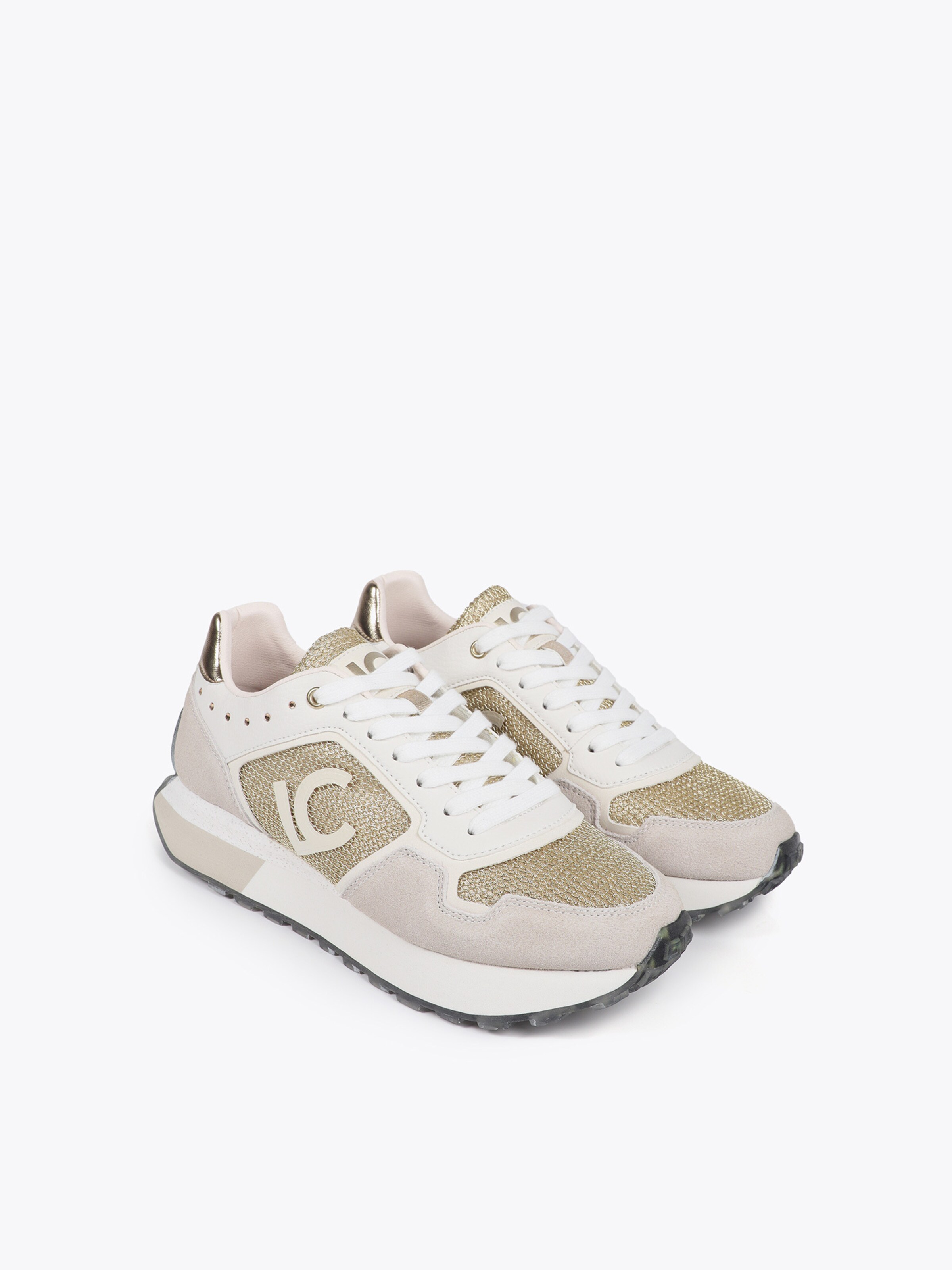 Lola Casademunt Низкие кроссовки в Бежевый