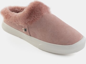 Minnetonka - Pantufa 'Windy' em rosa