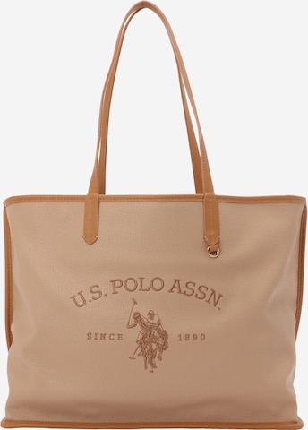 U.S. POLO ASSN. Shopper in Beige: front