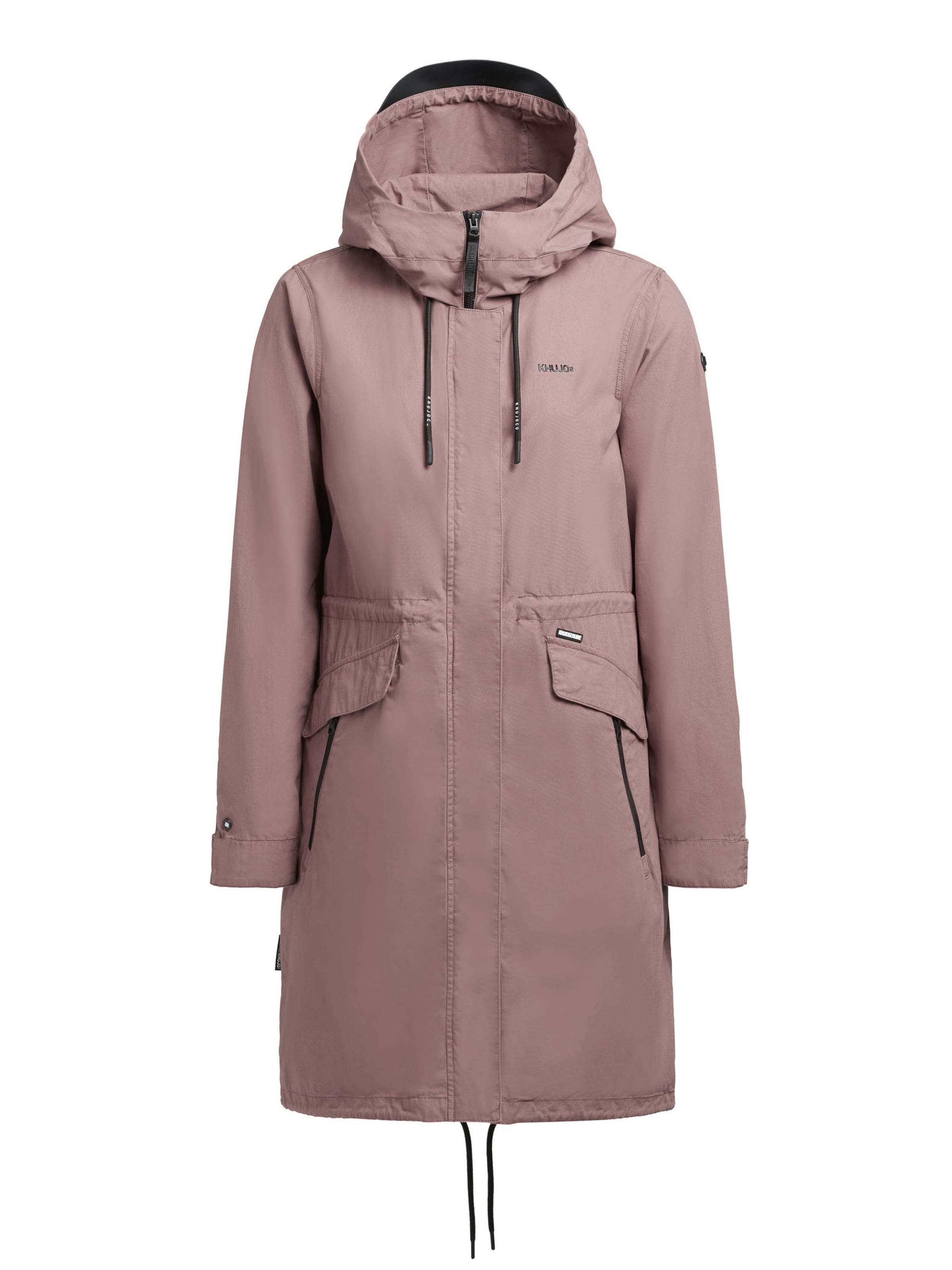 khujo Преходно палто 'Nanda5' в лилав: отпред