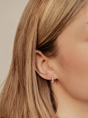 Hey Happiness Oorbellen 'Glitter Duo' in Goud