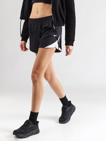 Reebok Szabványos Sportnadrágok 'ID TRAIN' - fekete: elől