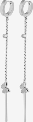 Akzent Earrings 'Elise, langlebig' in Silver: front