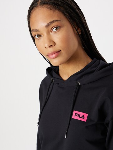 FILA Sweatshirt 'BURDUR' in Schwarz