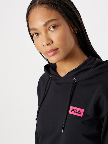 FILA Sweatshirt 'BURDUR' in Schwarz