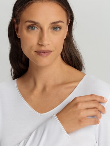 Pyjama ' Cotton Silk ' Hanro en blanc