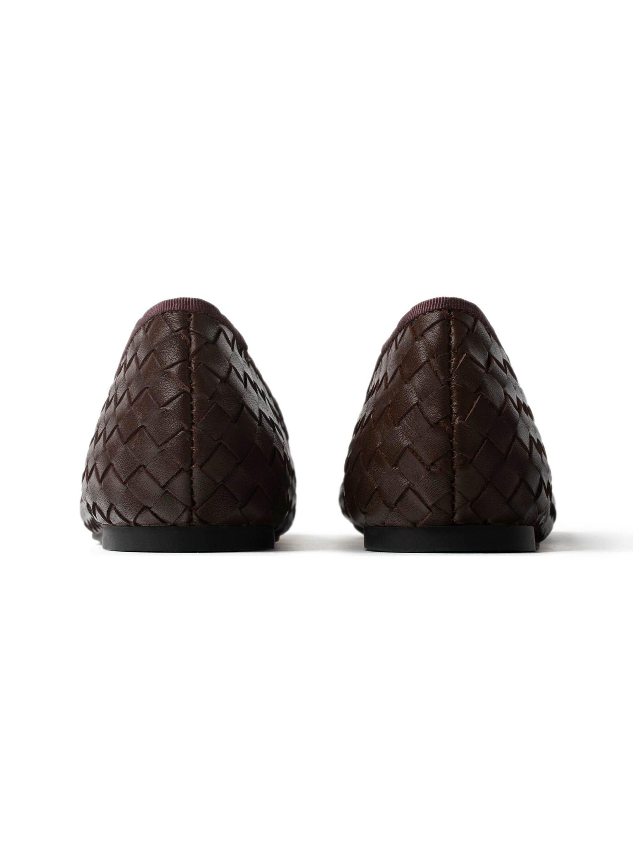 L37 HANDMADE SHOES Slipper 'UNDERNEATH THE BLUSHING SKY' – hnědá