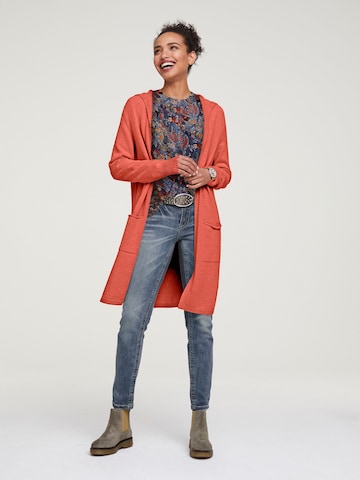 heine Strickjacke in Orange