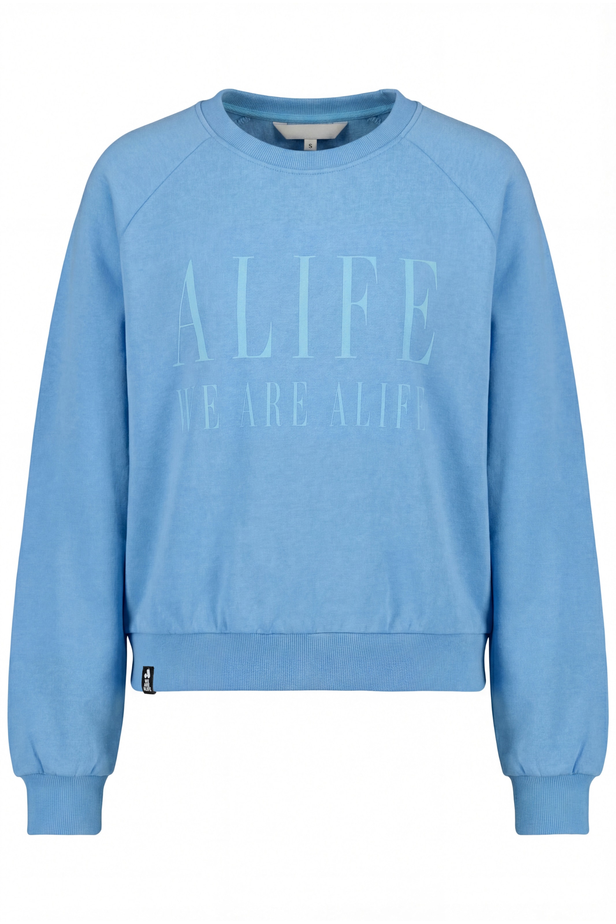 alife & kickin Sweatshirt 'ThyraAK P' in Blau: Vorderseite