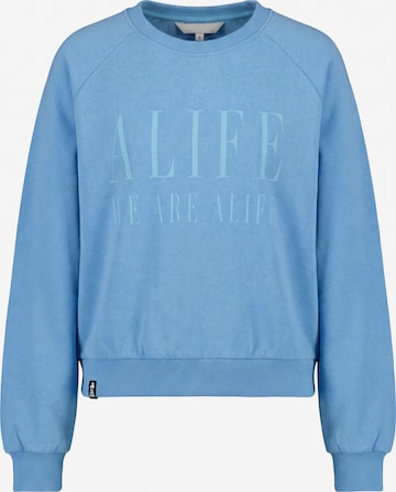 alife & kickin Sweatshirt 'ThyraAK P' in Blau: Vorderseite