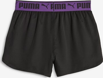 PUMA Normální Sportovní kalhoty – černá