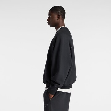 Sweat-shirt 'Trackside' new balance en noir