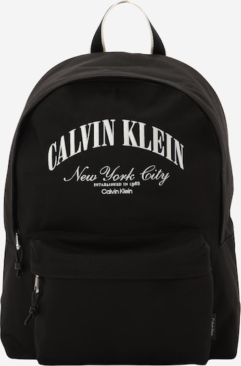 Kuprinė iš Calvin Klein, spalva – juoda / balta, Prekių apžvalga