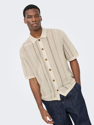 Giacchetta 'ONSTobby' di Only & Sons in beige