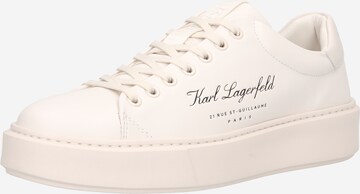 Karl Lagerfeld Tenisky 'MAXI KUP Hotel' – bílá: přední strana