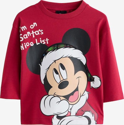 Next Majica 'Mickey Mouse' u bež / crvena / crna / bijela, Pregled proizvoda