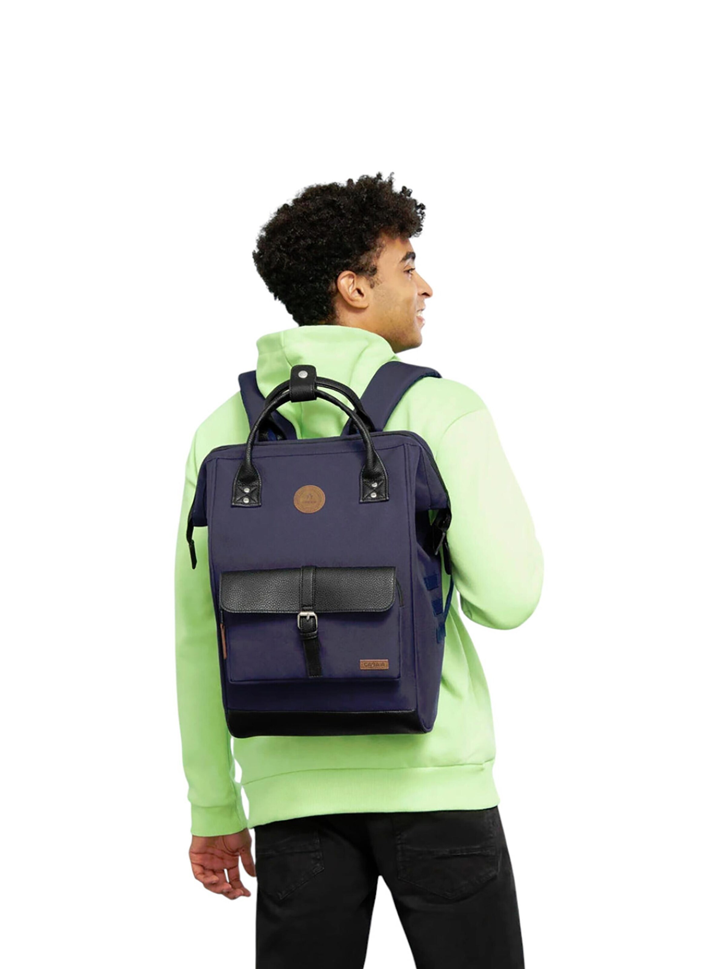 Cabaia Rucksack 'Dusseldorf L'‌‌‌‌‌ in Blau: Vorderseite