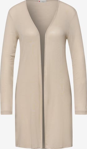 STREET ONE Strickjacke in Beige: Vorderseite