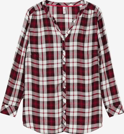 Palaidinė iš SHEEGO, spalva – burgundiško vyno spalva / pastelinė raudona / juoda / balta, Prekių apžvalga