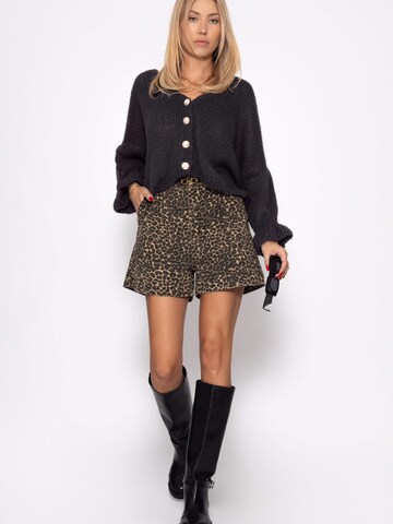 SASSYCLASSY Oversized cardigan in Black