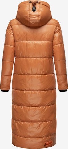 NAVAHOO Płaszcz zimowy 'Schmuseengel' w kolorze brązowy