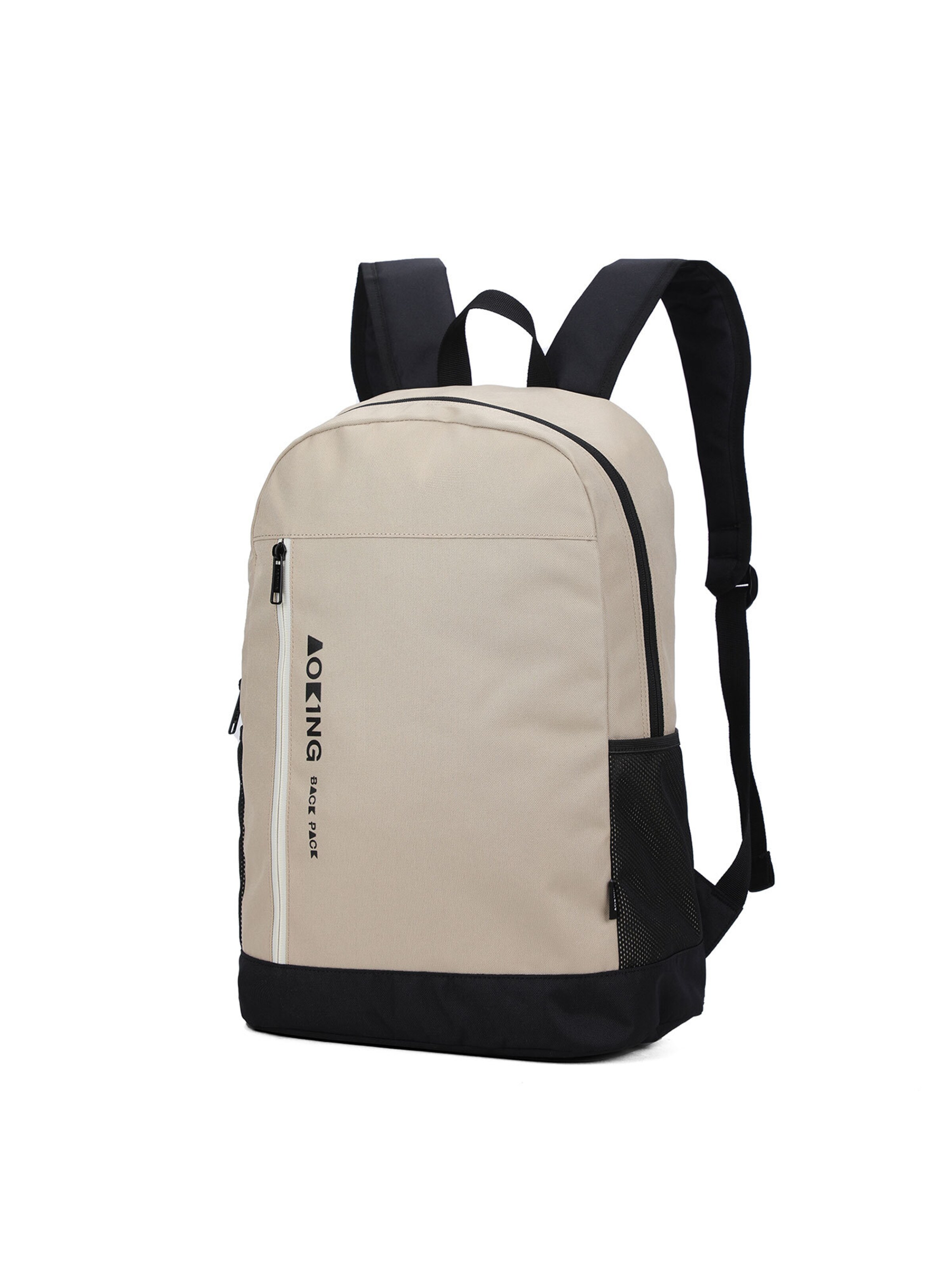 Aoking Backpack in Beige: front