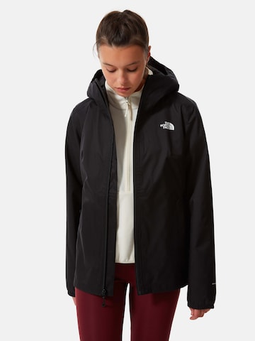 THE NORTH FACE - Casaco outdoor 'Quest' em preto