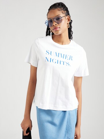 T-shirt Rich & Royal en blanc : devant