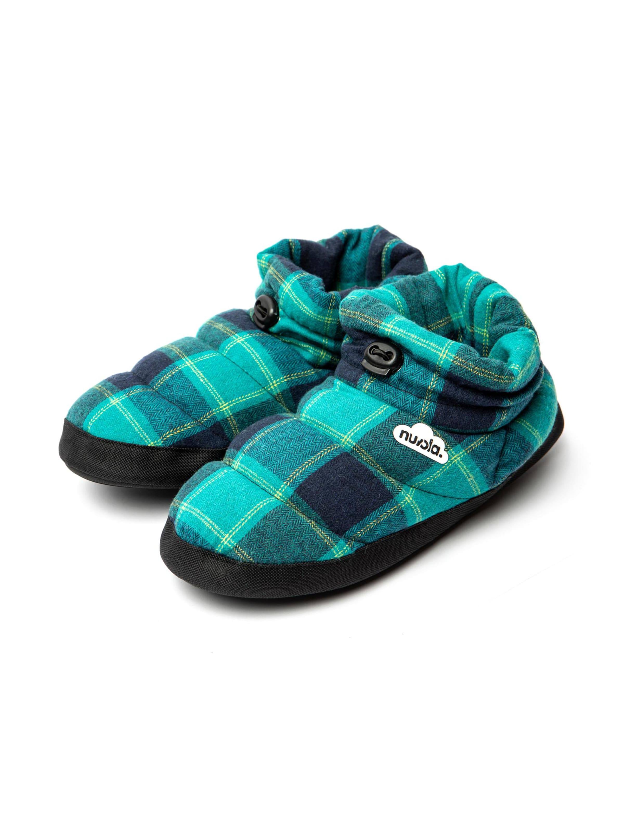 Nuvola. - Zapatillas de casa 'Boot Home Scotland' en azul