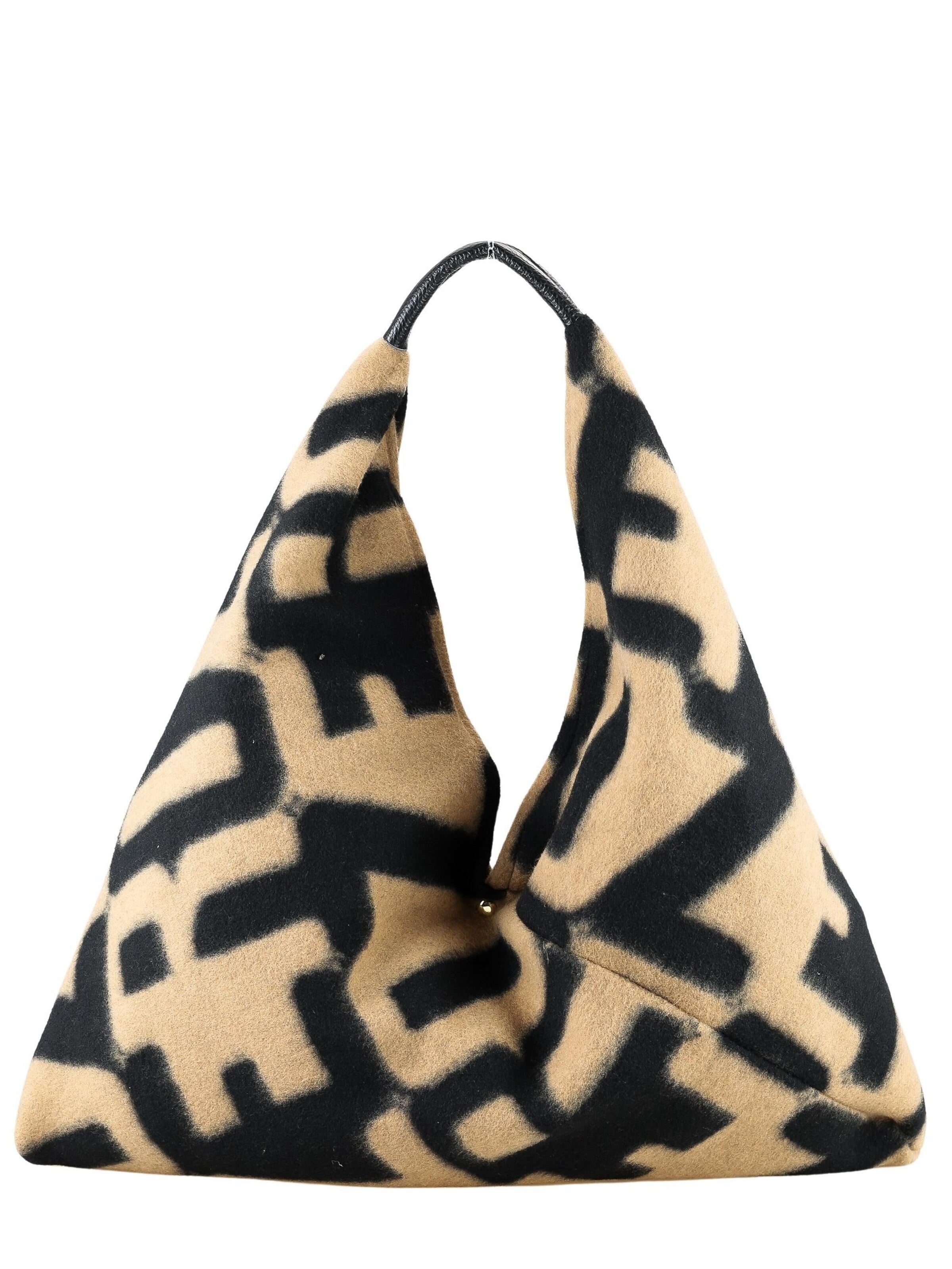 COLLEZIONE ALESSANDRO Shoulder Bag 'Fashionista' in Brown: front