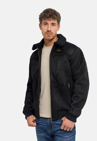 INDICODE JEANS Between-season jacket in Black