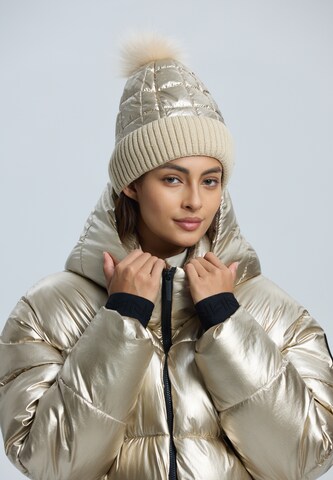 LUHTA Mütze in Beige: Vorderseite