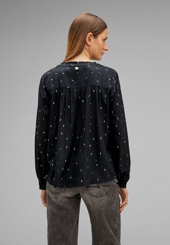STREET ONE Bluse in Schwarz