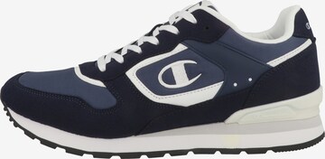 Champion Authentic Athletic Apparel Sneakers laag 'RUN 85' in Blauw: voorkant