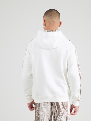 Carlo Colucci Sweatshirt i hvid: tilbage