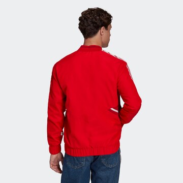 ADIDAS SPORTSWEAR Sportjacke in Rot