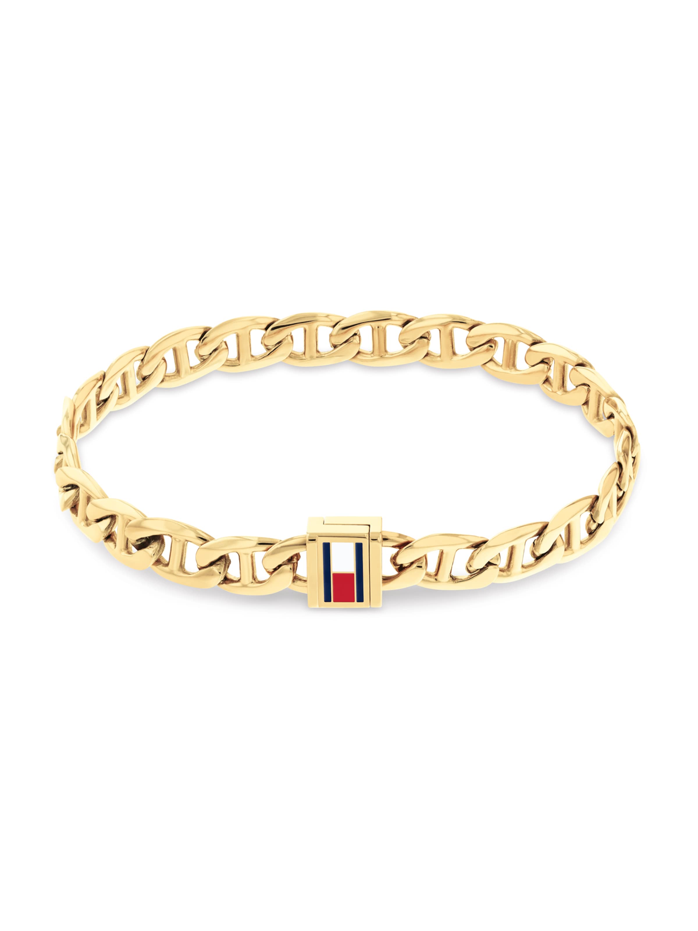 zelts TOMMY HILFIGER Rokassprādze 'Oceanic': no priekšpuses